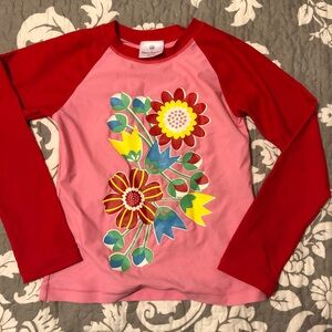 Hanna Andersson Girls Swim Shirt